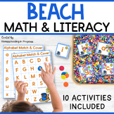 Beach Hands-On Preschool Math & Literacy Activities