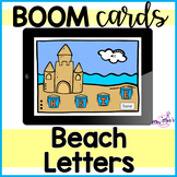 Beach Letters- Boom Cards