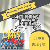 Beach Memory Book for Elementary | End of Year | Classroom