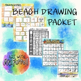 Beach/Ocean Drawing Packet - 5 pages