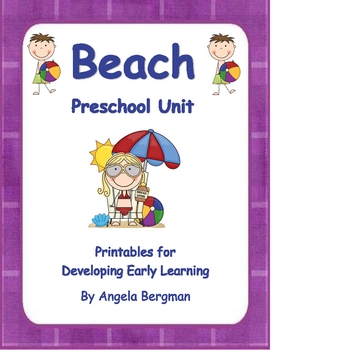Preview of Beach Preschool Unit