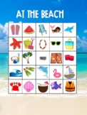 Beach Summer Bingo 32 Cards
