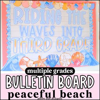 Preview of Beach Theme Bulletin Board Display and Student Activities