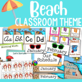 Beach Theme: Classroom Décor Bundle for Back to School