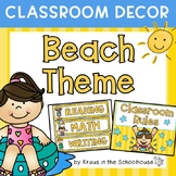 Beach Theme Classroom Decorations