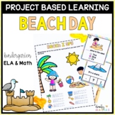 Beach Theme Literacy and Math PBL Activities