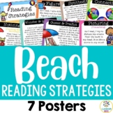 Beach Theme:  Reading Comprehension Strategy Posters (Bull