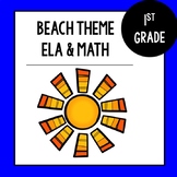 Beach Themed Centers - First Grade