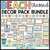 Beach Themed Classroom Decor Pack BUNDLE
