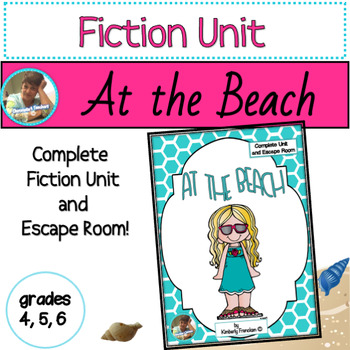 Summer Escape to the Beach ELA Escape Room | End of Year Review | Test Prep