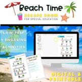 Beach Themed Escape Room Special Education ESY End of Year
