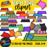 Beach Towel Clipart