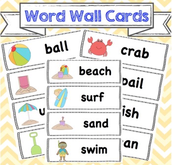 Preview of Beach Words