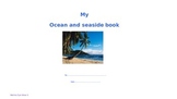 Beach and Ocean scrap book.