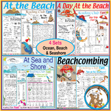 Beach and Shore Puzzle Bundle with 4+ Ocean and Beach Fun 