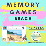 Beach memory game