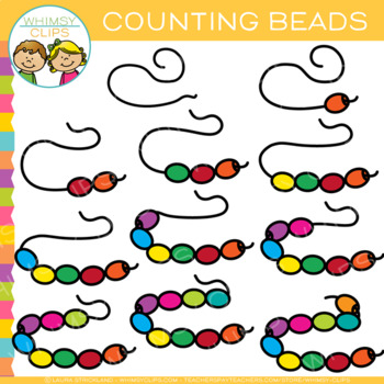 Preview of Bead Counting Clip Art