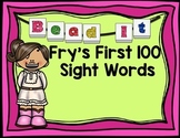 Bead It- Sight Word Frys Words Work Mats