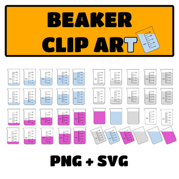 Preview of Beaker Clip Art
