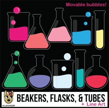 beaker test tube clip art