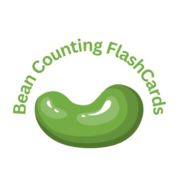 Preview of Bean Counting Flash Cards - 1-16