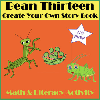 Preview of Bean Thirteen - Follow-Up - Create Your Own Story Book (Divsion with Remainders)