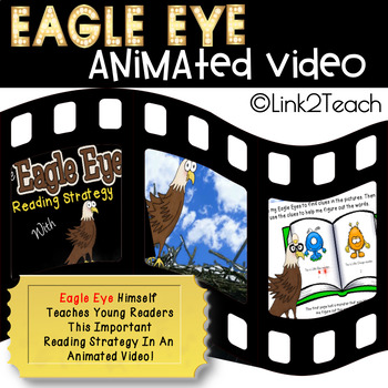 Preview of Beanie Baby Reading Strategies Video Series: Eagle Eye