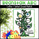 Jack & the Beanstalk Letter Match & Initial Sound Matching