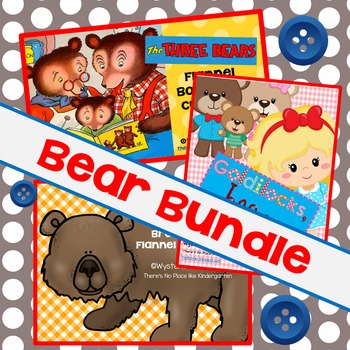 Preview of Bear Bargain Bundle: Three Bears and Brown Bear, Brown Bear