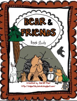 Preview of Bear Books Comprehension Packet