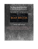 Bear Brook Murders Podcast "Interrupted" Case Study Worksh