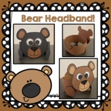 Bear Craft, Brown Bear Craft, Black Bear Craft, Bear Headband