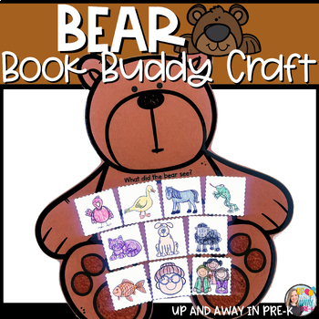 Preview of Bear Craft - Story Retell - Bear Book Companion - Back to School
