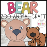 Bear Craft | Zoo animal craft | Zoo crafts | Zoo activitie