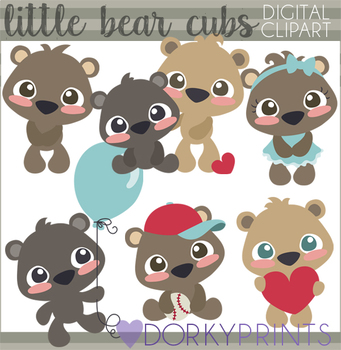 Bear Cub Clipart Worksheets Teaching Resources Tpt