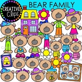 Bear Family Clipart {Bear Clipart}