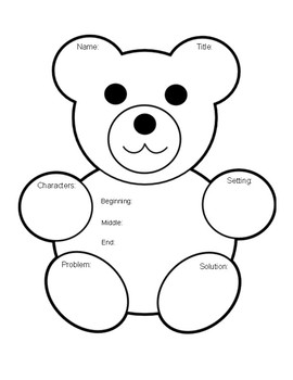 Preview of Bear Graphic Organizer
