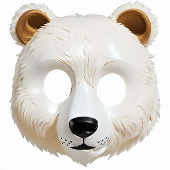 Bear Mask Realistic 3D - Embark on a Roaring Adventure by Wonderland