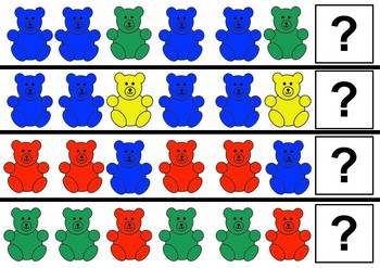 Bear Patterns by Jaime Aselford | Teachers Pay Teachers