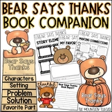 Bear Says Thanks Activities | Thanksgiving Craft, Reading 