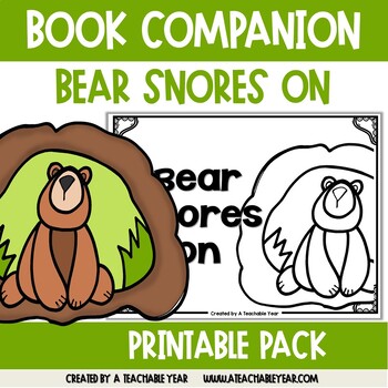 bear snores on paperback