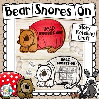 Preview of Bear Snores On | Book Companion | Story Retelling Craft