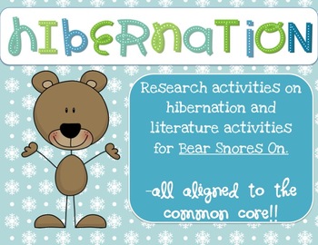 Preview of Bear Snores On Hibernation Research Project