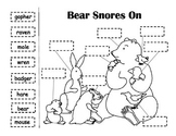 Bear Snores On Labeling