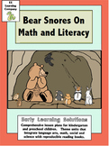 Bear Snores On Literacy and Math Unit
