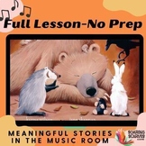 Bear Snores On Music- No Prep- Dynamics and Articulation- 