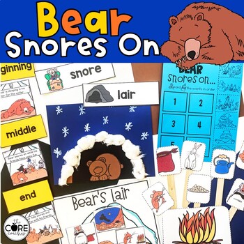 Preview of Bear Snores On Read Aloud - Hibernation Activities - Reading Comprehension