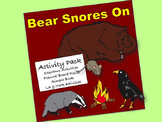 Bear Snores On Activity Pack:  sequence activites, flannel