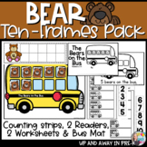 Bear Ten-Frame Activity Pack - Preschool Math - Numbers