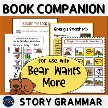 Spring Book Companion and Story Grammar Activities for Use with Bear ...